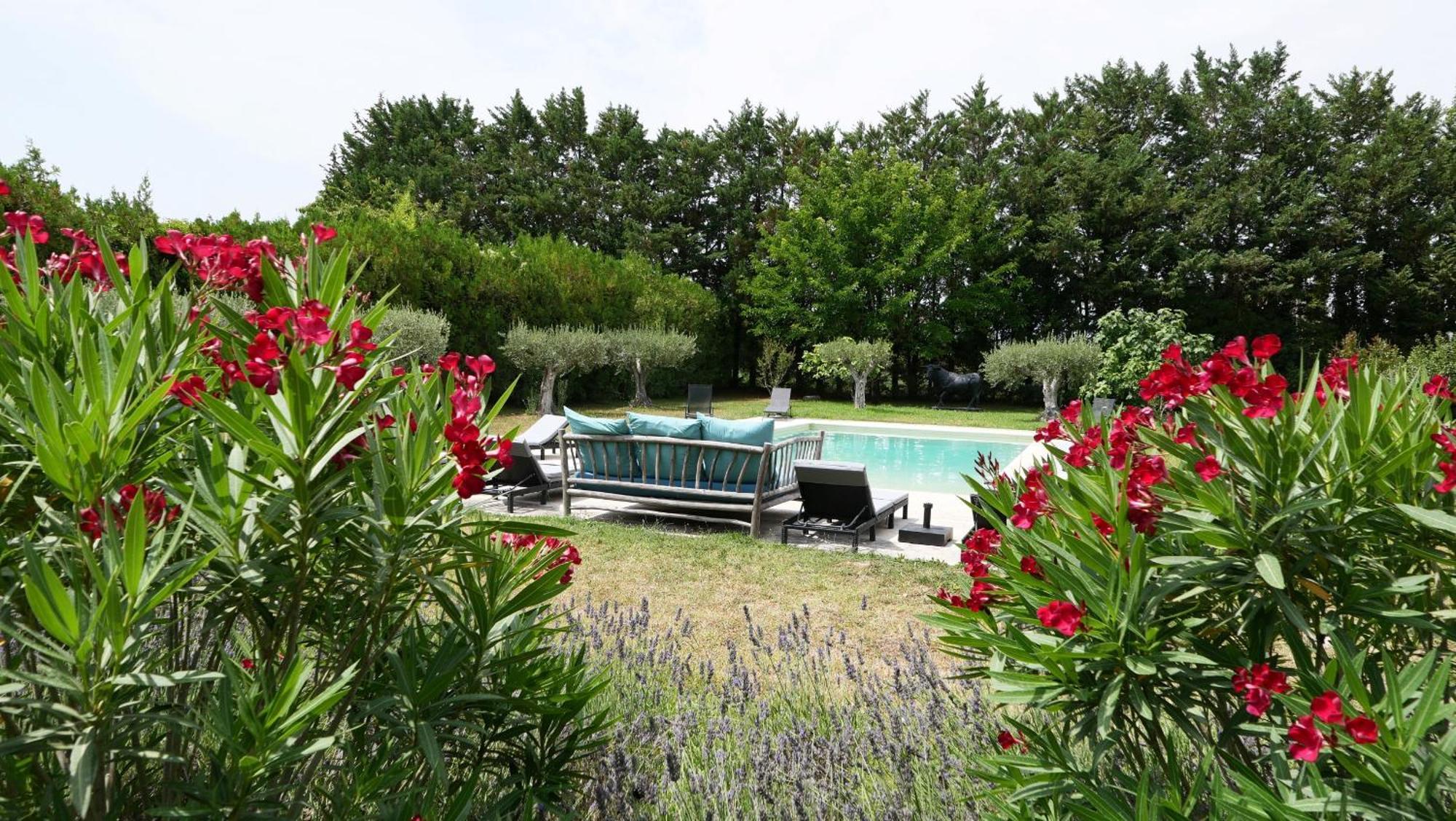 Superbe Mas Provençal 600m2 avec une Superbe Piscine Chauffée et très grand jardin 9000m2, situé au cœur du Luberon en campagne proche de L'Isle sur la Sorgue, 12 personnes, LS2-17 FIGNOULADO Clavaillan Exterior foto